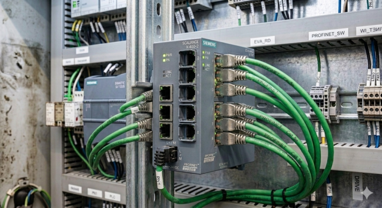 Instalação rede industrial ABC paulista